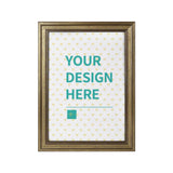 Custom framed canvas print, YOUR DESIGN HERE text, personalized wall art gift, MyArtsyGift