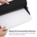 Neoprene laptop sleeve, waterproof laptop case with zipper, lightweight design, environmentally friendly material