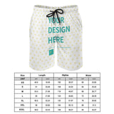 MyArtsyGift - Personalized Mens Swim Trunks Custom Quick Dry Board Shorts Mens Bathing Suit Beach Swimwear Mesh Lining with Pocket