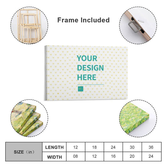 MyArtsyGift -  Custom Canvas Prints With Your Photos,Personalized Pictures On Canvas Wall Art for Gift