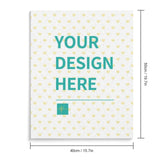 Custom paint by numbers canvas with text 'YOUR DESIGN HERE'. Personalized DIY paint kit, heart pattern, perfect gift.