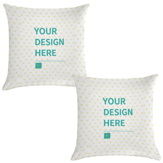 Customizable Super Soft Throw Pillow Cases - Personalized design options for living room decor