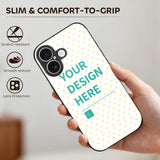 Custom Phone Glass Case for Apple IPhone 17 Series Personalized Photo Tempered Glass Phone Case