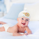Baby Beanie Hat Top Knot Newborn Baby Hat