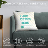 MyArtsyGift - Custom Velvet Pillowcase with Picture & Text Customized Photo Pillowcase Personalized Gifts