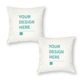 Custom Pillow Case Set of 2 with Your Design Here, Polyester Pillowcase