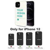 Custom iPhone 12 case with personalized design options. Compatible with iPhone 12 mini, 12, 12 Pro, and 12 Pro Max.