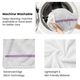 Unicorn Magic flannel blanket, machine washable, lightweight, and skin-friendly material, perfect for babies and kids.