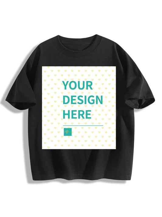 MyArtsyGift - Personalized Youth T-Shirt for Boys Girls Custom Children's T-Shirt Made in USA