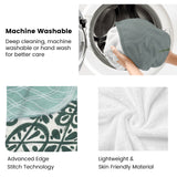 Laundry Dogs Flannel Blanket, Machine Washable, Soft and Skin-Friendly Material, USA Made