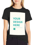 Custom 180g Cotton T-Shirt - Front Print - Ships from Canada