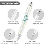 Custom PC ballpoint pen, fine 0.5mm for smooth writing, perfect graduation gift for students