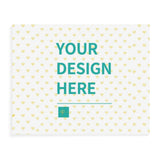 Customizable Paint by Number canvas with space for a design, personalized DIY art gift