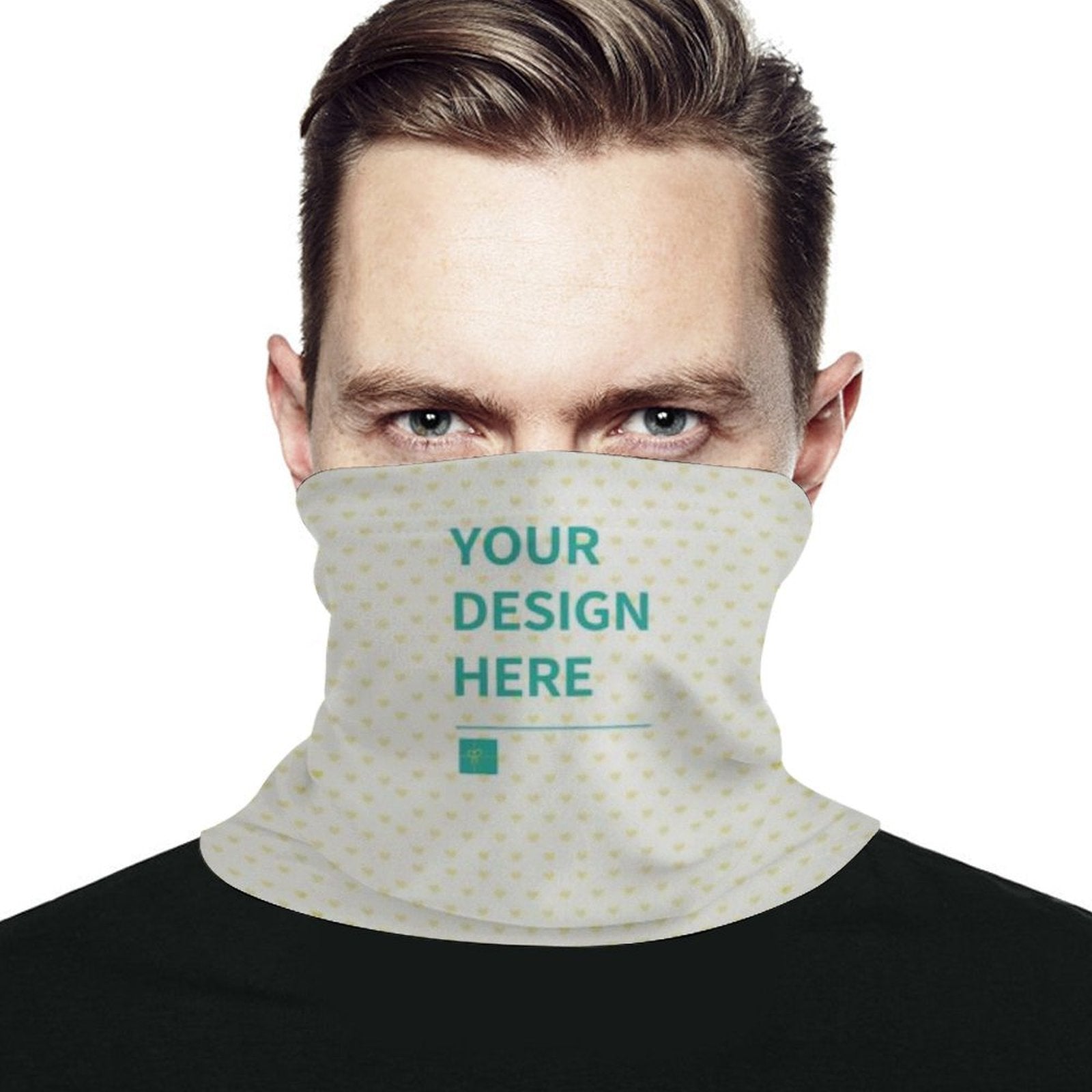 Custom Face Mask Personalized Neck Warmer with Your Design, Reusable Bandana for Men & Women