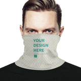 Custom Face Mask Personalized Neck Warmer with Your Design, Reusable Bandana for Men & Women