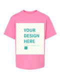 MyArtsyGift - Personalized Youth T-Shirt for Boys Girls Custom Children's T-Shirt Made in USA