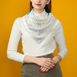 MyArtsyGift - Custom Scarves for Women Personalized Kerchief Head Scarf Add Your Photo