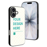 Custom Phone Glass Case for Apple IPhone 17 Series Personalized Photo Tempered Glass Phone Case