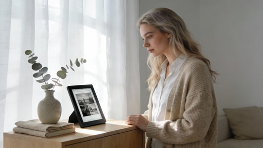 Comparing Energy Efficiency of E‑Ink Frames and LCD Frames for Heartfelt Photo Gifts