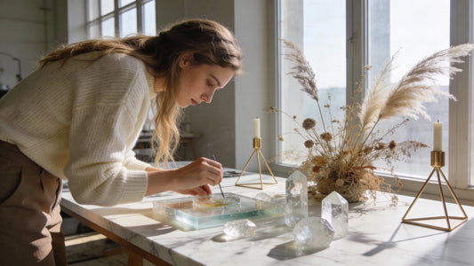 Crystal Resin vs Regular Resin Products: A Loving Guide for Thoughtful Makers