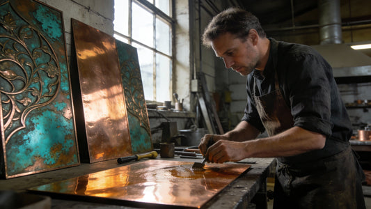 The Aesthetic Appeal of Oxidized Copper Custom Pieces