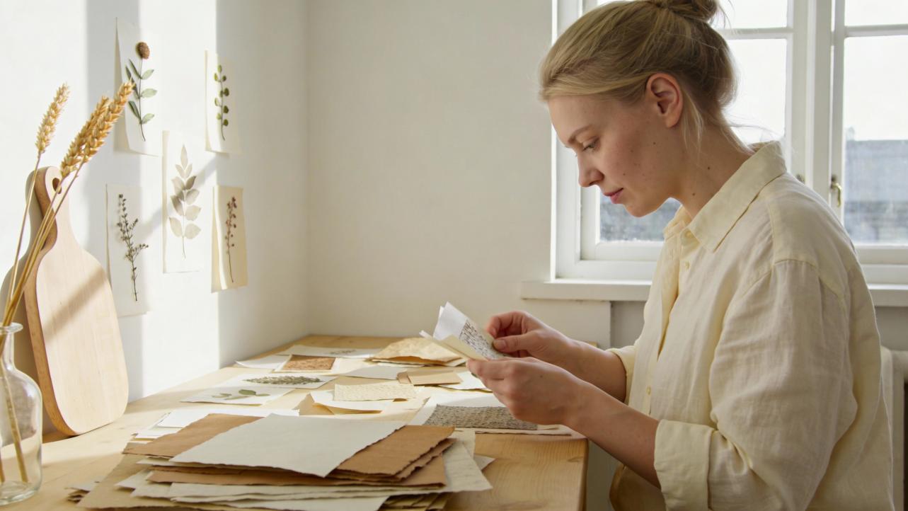 Comparing the Textural Differences of Recycled and Virgin Pulp Notebooks