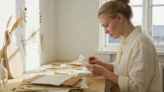 Comparing the Textural Differences of Recycled and Virgin Pulp Notebooks