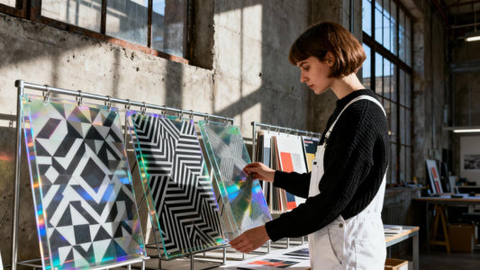 Techniques for Creating High Contrast Patterns for UV Printing