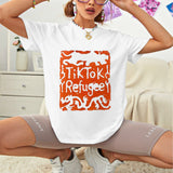 TikTok Refugee Stamp Classic Women's T-shirt Made In USA