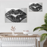 dark kiss Canvas Print Made In USA