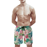 MyArtsyGift - Men's Swim Hawaiian Shorts Trunks with Mesh Lining Quick Dry Beach Board Gifts for Boyfriend