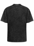 Custom 230g Washed Cotton T-Shirt - Front Print - Ships from Canada