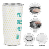 MyArtsyGift - Custom Car Cup Coffee Tumblers Stainless Steel Coffee Travel Mug Cup Birthday Christmas Gifts