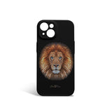 African Lion Art Print IPhone 15 Phone Case Protector Ben Heine Full Body Protective Cover, Shockproof, Slim Phone Case