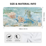 Coral Beach Towel Quick Dry Bathroom Bath Pool Swim Towels Gift for Adults