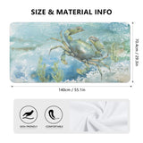 Crab Beach Towel Quick Dry Bathroom Bath Pool Swim Towels Gift for Adults