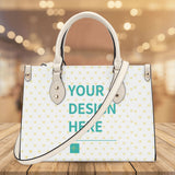 Personalized Womens Handbags Customized PU Leather Top Handle Purses for Ladies