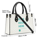 Personalized Womens Handbags Customized PU Leather Top Handle Purses for Ladies