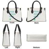 Personalized Womens Handbags Customized PU Leather Top Handle Purses for Ladies