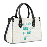 Personalized Womens Handbags Customized PU Leather Top Handle Purses for Ladies