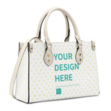 Personalized Womens Handbags Customized PU Leather Top Handle Purses for Ladies