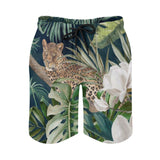 MyArtsyGift - Men's Swim Hawaiian Shorts Trunks with Mesh Lining Quick Dry Beach Board Gifts for Boyfriend