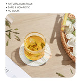 MyArtsyGift - 4pcs Custom Round Ceramics Coasters Personalized for Drink Add Your Image Text Logo Coasters with Cork Base for Coffee Cup Home Office