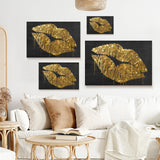 Goldenlips Canvas Print Made In USA