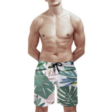 MyArtsyGift - Men's Swim Hawaiian Shorts Trunks with Mesh Lining Quick Dry Beach Board Gifts for Boyfriend