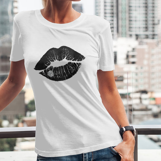 Hollywood Kisses Classic Women's T-shirt Made In USA