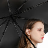 MyArtsyGift - Custom 3 Fold Auto Umbrella Customized UV Resistant Umbrellas Gifts for Men and Women