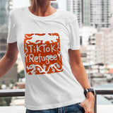 TikTok Refugee Stamp Classic Women's T-shirt Made In USA