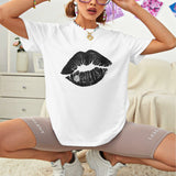 Hollywood Kisses Classic Women's T-shirt Made In USA