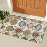 Pattern Entrance Doormat for Indoor or Outdoor Use Rubber Floor Mat